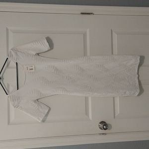 White medium dress